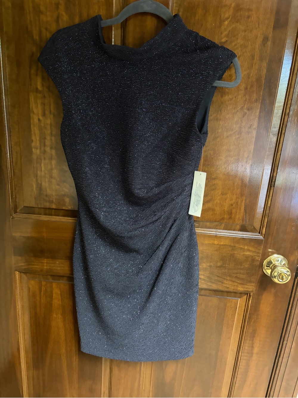 Eliza J Gray Sparkle Sheath Dress Sz 6